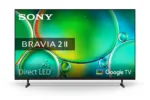 Sony TV   K75S25M2 Bravia 2   75   Smart TV   Google TV   4K UHD   Black