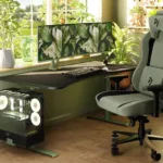 Arozzi Gaming Desk Arena Large Forest Green