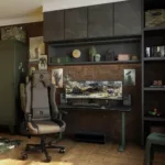 Arozzi Gaming Desk Arena Large Forest Green