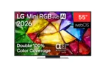 LG 55MRGB87B3B 55″ (139 cm) 4K Mini RGB evo Smart TV LG