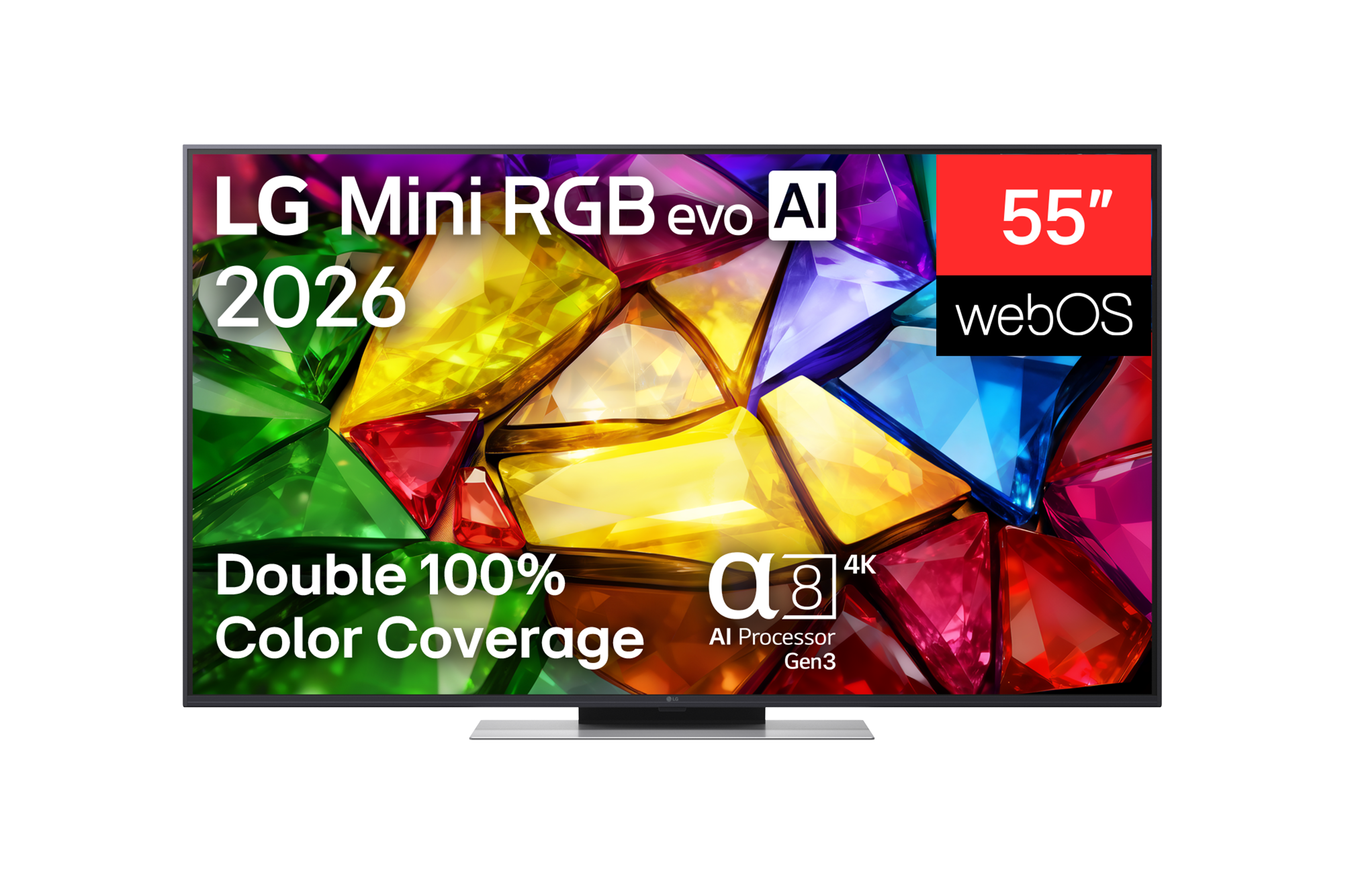 610167-55mrgb87b3b-aeu-8806096729724-0.webp LG 55MRGB87B3B 55″ (139 cm) 4K Mini RGB evo Smart TV LG