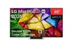 LG 65MRGB87B3B 65″ (164 cm) 4K Mini RGB evo Smart TV LG