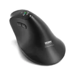 PORT CONNECT Mouse ERGO AUDITOR Wireless Bluetooth, 2.4 GHz Black