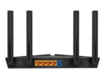 TP-LINK Archer AX1500 AX1500 Wi-Fi 6 Router 802.11n 10/100/1000 Mbit/s Ethernet LAN (RJ-45) ports 4 Mesh Support No MU-MiMO Yes No mobile broadband Antenna type Fixed