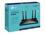 TP-LINK Archer AX1500 AX1500 Wi-Fi 6 Router 802.11n 10/100/1000 Mbit/s Ethernet LAN (RJ-45) ports 4 Mesh Support No MU-MiMO Yes No mobile broadband Antenna type Fixed