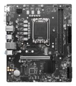 Mainboard MSI Intel H610 LGA1700 MicroATX Memory DDR4 Memory slots 2 1xPCI-Express 1x 1xPCI-Express 16x 1xM.2 1x15pin D-sub 1xHDMI 4xUSB 2.0 2xUSB 3.2 1xPS/2 1xRJ45 3xAudio port PROH610M-EDDR4