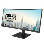 Monitor ASUS 34 ” 3440 x 1440 pixels Wide Quad HD Native aspect ratio 21:9 LCD Curved 90LM08JJ-B02170