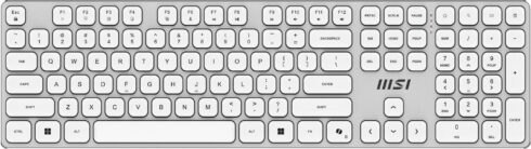 KEYBOARD +MOUSE/FORGE K210 W COMBO WHITE MSI