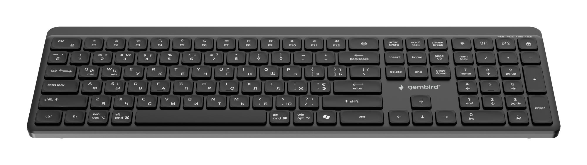 b1fdaa61-90b4-47c3-9c31-248ce8127e33 KEYBOARD WRL SLIM BT CYRILLIC/KB-WPS-03-CYRL GEMBIRD