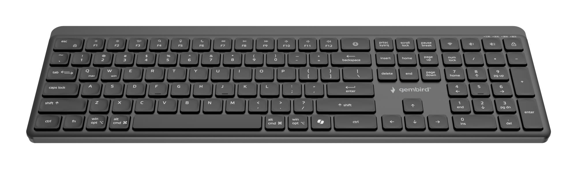 b8ad890f-312e-480b-bf74-4679a03669d0 KEYBOARD WRL SLIM 2.4G+BT US/KB-WPS-03 GEMBIRD