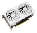 Graphics Card ASUS AMD Radeon RX 9060 XT 16 GB GDDR6 PCI Express 5.0 Active DUAL-RX9060XT-16G-WH
