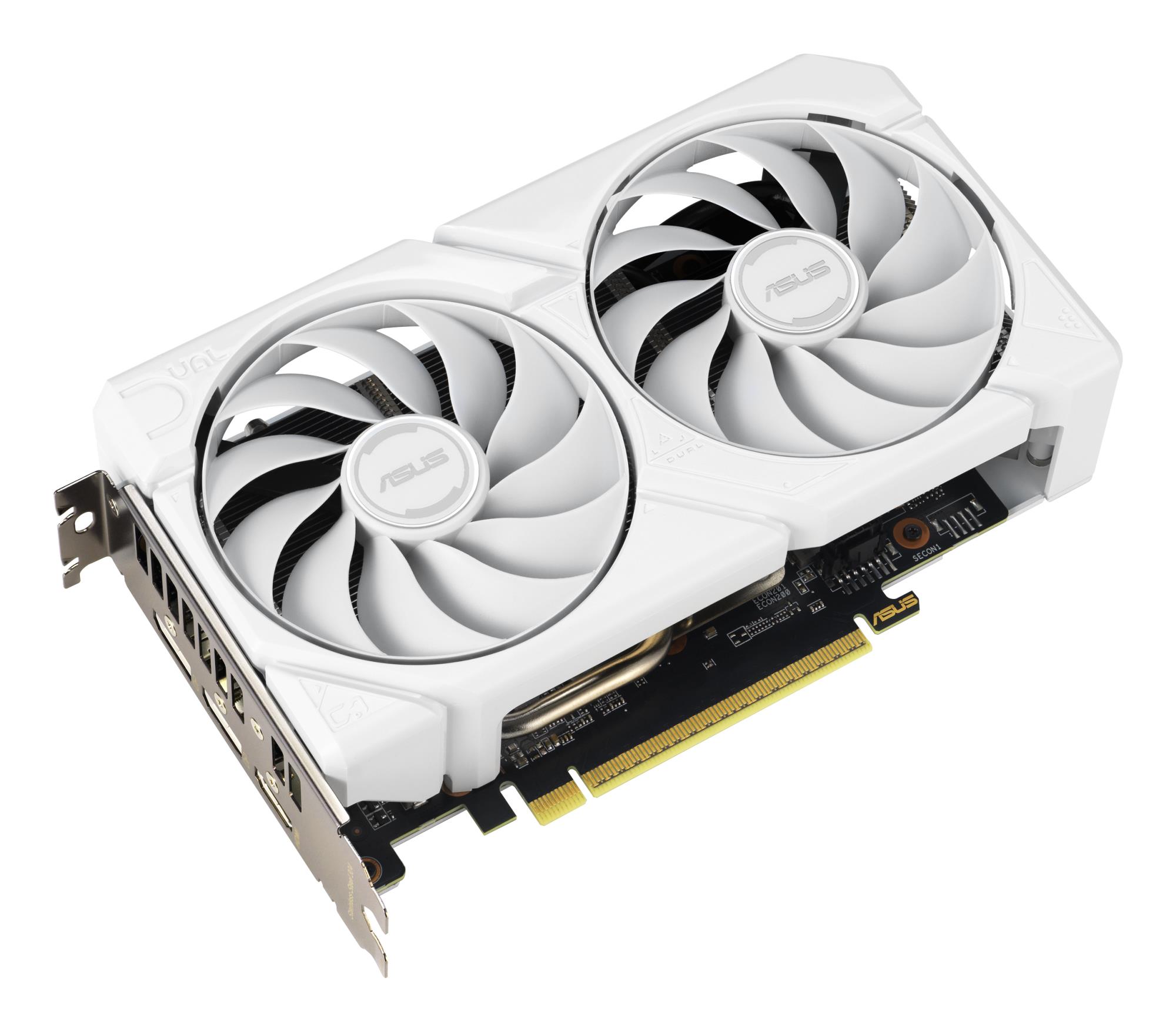 bf9b00d5-fb40-4ddb-8d43-1cf2daa1548d Graphics Card ASUS AMD Radeon RX 9060 XT 16 GB GDDR6 PCI Express 5.0 Active DUAL-RX9060XT-16G-WH