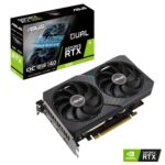 Graphics Card ASUS NVIDIA GeForce RTX 3060 12 GB 192 bit PCIE 4.0 16x GDDR6 GPU 1837 MHz 1xHDMI 3xDisplayPort DUAL-RTX3060-O12G-V2