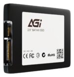 SSD AGI TECHNOLOGY 1000 GB Serial ATA III Write speed 510 MB/s Read speed 550 MB/s Hanging box 2.5″ MTBF 1500000 h AGI1T0G25AI238-CB