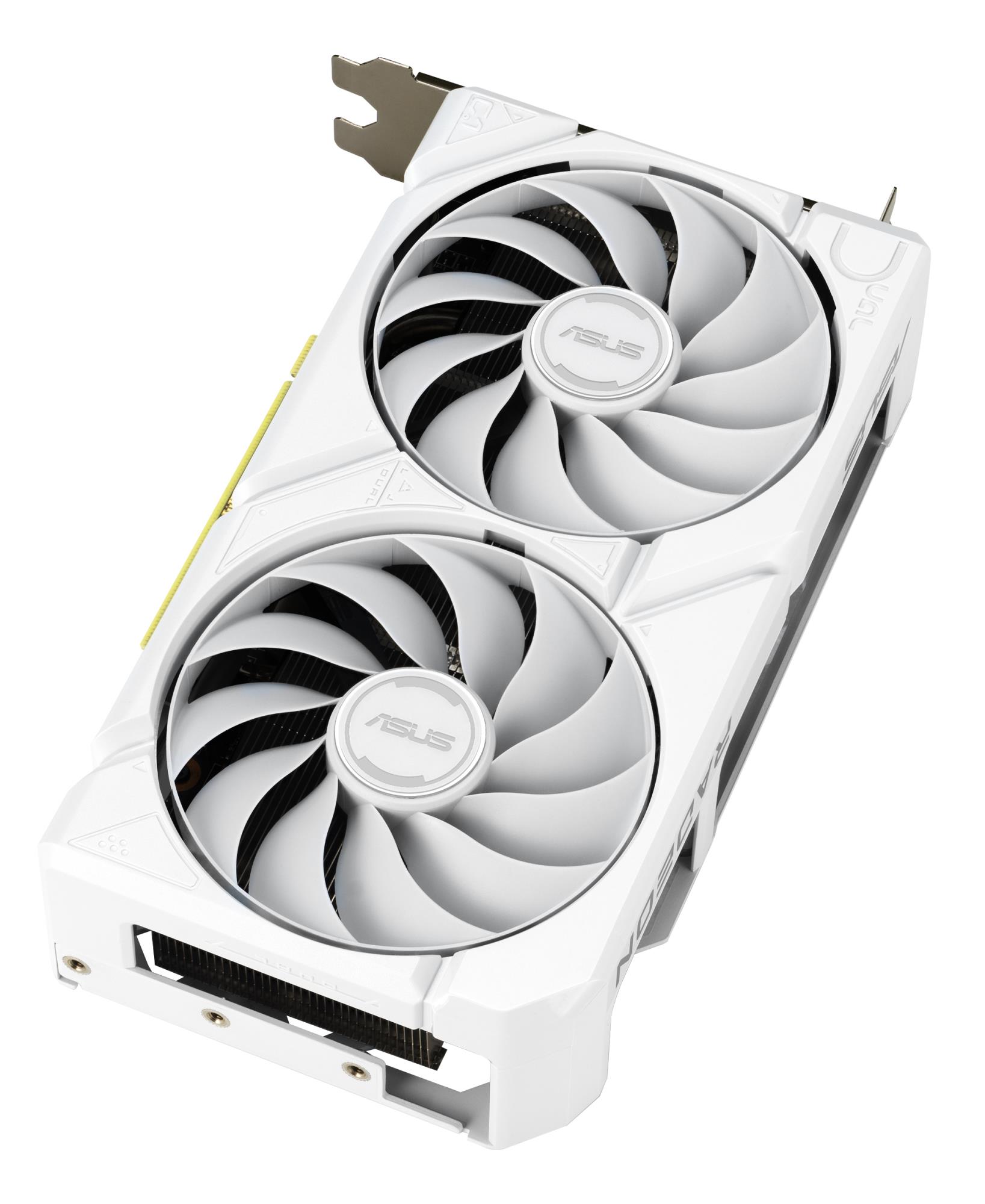 dfab360f-127e-4197-89fe-8df44e949f2b Graphics Card ASUS AMD Radeon RX 9060 XT 16 GB GDDR6 PCI Express 5.0 Active DUAL-RX9060XT-16G-WH