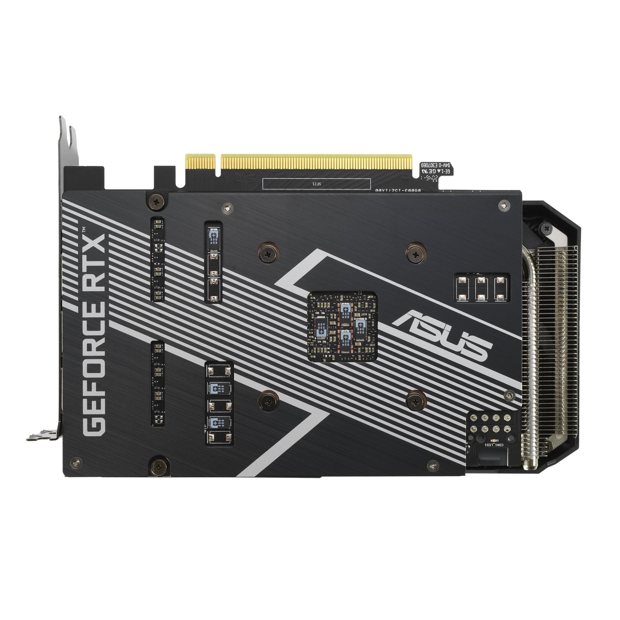 ffc18409-dac9-4fb8-a893-9a23171d4ac8 Graphics Card ASUS NVIDIA GeForce RTX 3060 12 GB 192 bit PCIE 4.0 16x GDDR6 GPU 1837 MHz 1xHDMI 3xDisplayPort DUAL-RTX3060-O12G-V2
