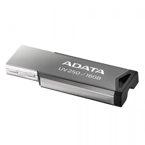ADATA FlashDrive UV250 16GB Metal Black USB 2.0 Flash Drive, Retail | ADATA