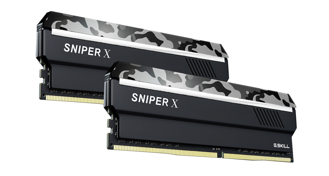 287463-f4-3200c16d-32gsxwb-4719692019677-1.webp G.Skill Sniper X 32 GB DDR4 3200 MHz PC/server Registered No ECC No