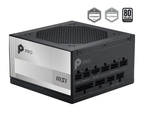 Power Supply MSI PRO A1000PL PCIE5 ATX PC 100 – 240 V 1000 W PROA1000PLPCIE5
