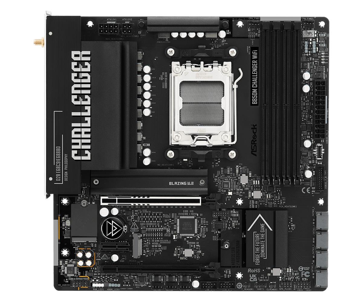3198c225-d643-456d-8b2d-73f2bfc98c52 MB AMD B850 SAM5 MATX/B850M CHALLENGER WIFI ASROCK