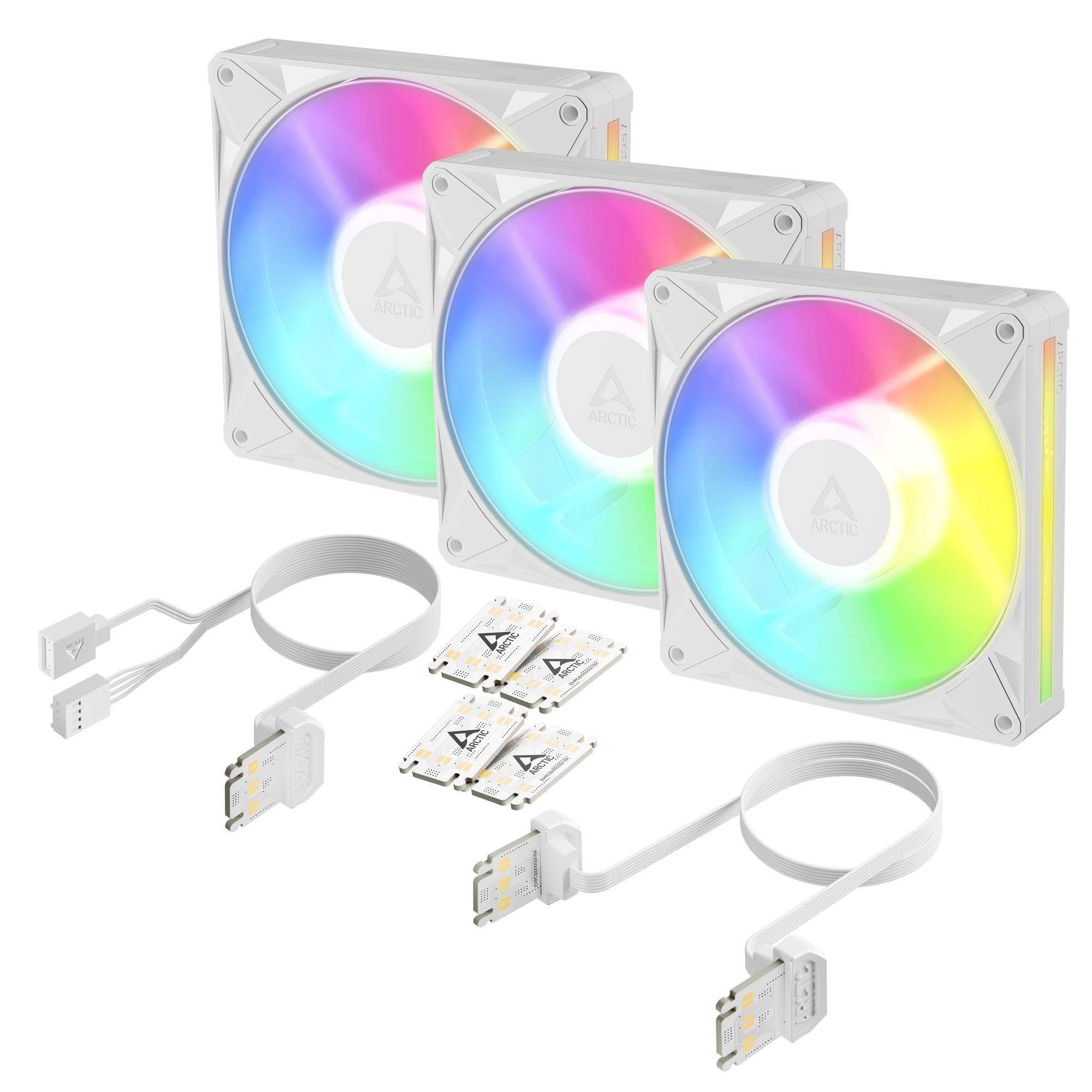 3a8b7c6a-fc30-421e-8803-85dbc66260f5 CASE FAN 140MM BIONIX P14 ARGB/3-PACK WHT ACFAN00342A ARCTIC