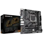 Gigabyte A620M S2H 1.0 M/B Processor family AMD Processor socket AM5 DDR5 DIMM Memory slots 2 Supported hard disk drive interfaces SATA, M.2 Number of SATA connectors 4 Chipset AMD A620 Micro ATX