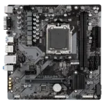 Gigabyte A620M S2H 1.0 M/B Processor family AMD Processor socket AM5 DDR5 DIMM Memory slots 2 Supported hard disk drive interfaces SATA, M.2 Number of SATA connectors 4 Chipset AMD A620 Micro ATX