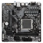 Gigabyte A620M S2H 1.0 M/B Processor family AMD Processor socket AM5 DDR5 DIMM Memory slots 2 Supported hard disk drive interfaces SATA, M.2 Number of SATA connectors 4 Chipset AMD A620 Micro ATX
