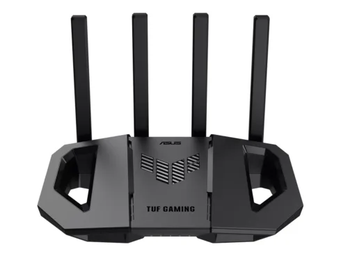 Asus Dual-band Gaming Router TUF-BE3600 802.11ax 10/100/1000 Mbit/s Ethernet LAN (RJ-45) ports 5 Mesh Support Yes MU-MiMO No No mobile broadband Antenna type External 1x USB 3.2 Gen 1
