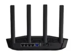 Asus Dual-band Gaming Router TUF-BE3600 802.11ax 10/100/1000 Mbit/s Ethernet LAN (RJ-45) ports 5 Mesh Support Yes MU-MiMO No No mobile broadband Antenna type External 1x USB 3.2 Gen 1