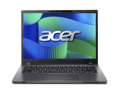 Acer TravelMate TMP214-55-G2-TCO-366Q 14“ WUXGA Intel Core 3 100U/2x8GB/512GB SSD/Intel Iris Xe/Win11Pro/Eng backlit kbd/Grey/BT/FP/SCreader   Acer