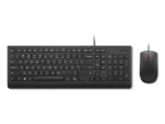 Lenovo Essential Wired Combo Keyboard and Mouse   Keyboard and Mouse Set   Wired   Mouse included   Estonian   Black