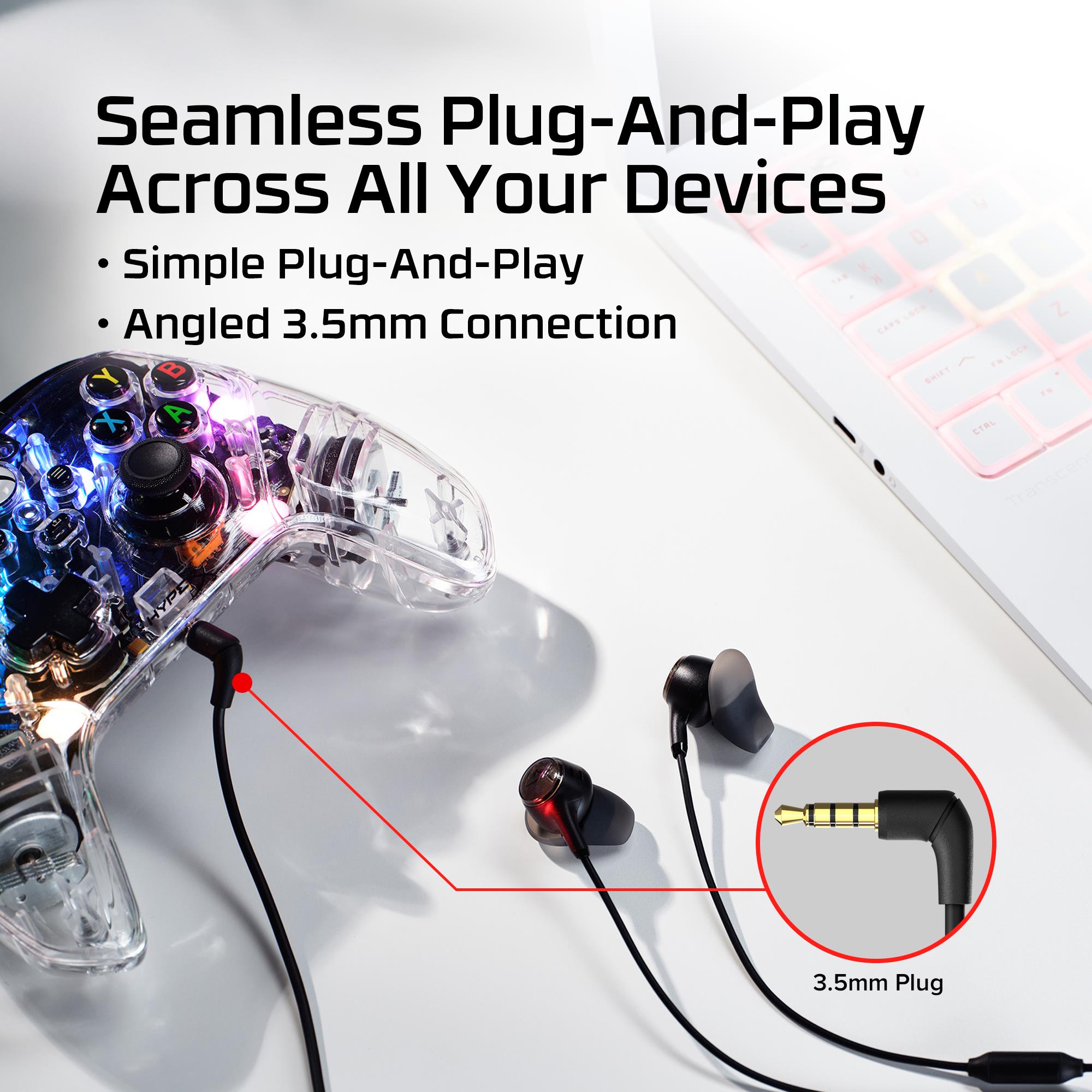 4927a8f8-d30a-4a09-b4ab-41dc7f9b4e38 HEADSET HYPERX CLOUD EARBUDS/III BLACK BN7R9AA HYPERX