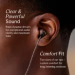 Marley Wired Earbuds Smile Jamaica Built-in microphone USB Type-C Brass