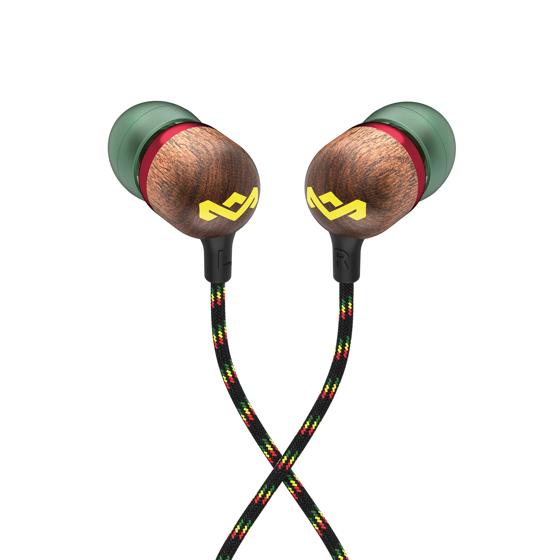 494381-em-je042-ra-846885011911-0.webp Marley Wired Earbuds Smile Jamaica Built-in microphone USB Type-C Rasta