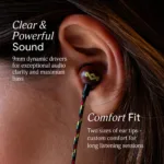 Marley Wired Earbuds Smile Jamaica Built-in microphone USB Type-C Rasta