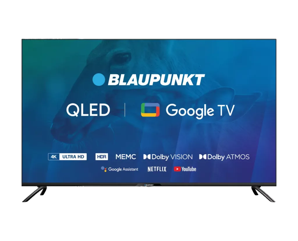 496867-50qbg6000s-8594213441610-0.webp Blaupunkt 50QBG6000S 50” (126cm) QLED 4K Ultra HD Google TV, Dolby Vision, Dolby Atmos Blaupunkt