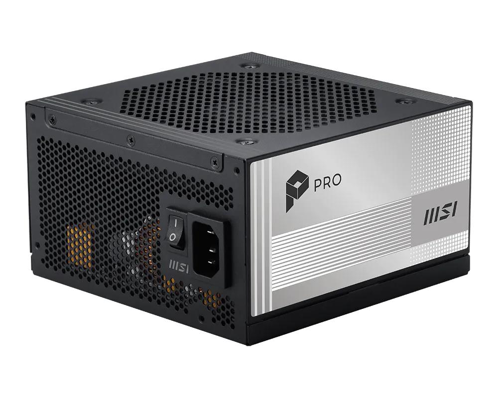 53277abc-dd9e-4983-8379-337d39b3847c Power Supply MSI PRO A1000PL PCIE5 ATX PC 100 – 240 V 1000 W PROA1000PLPCIE5