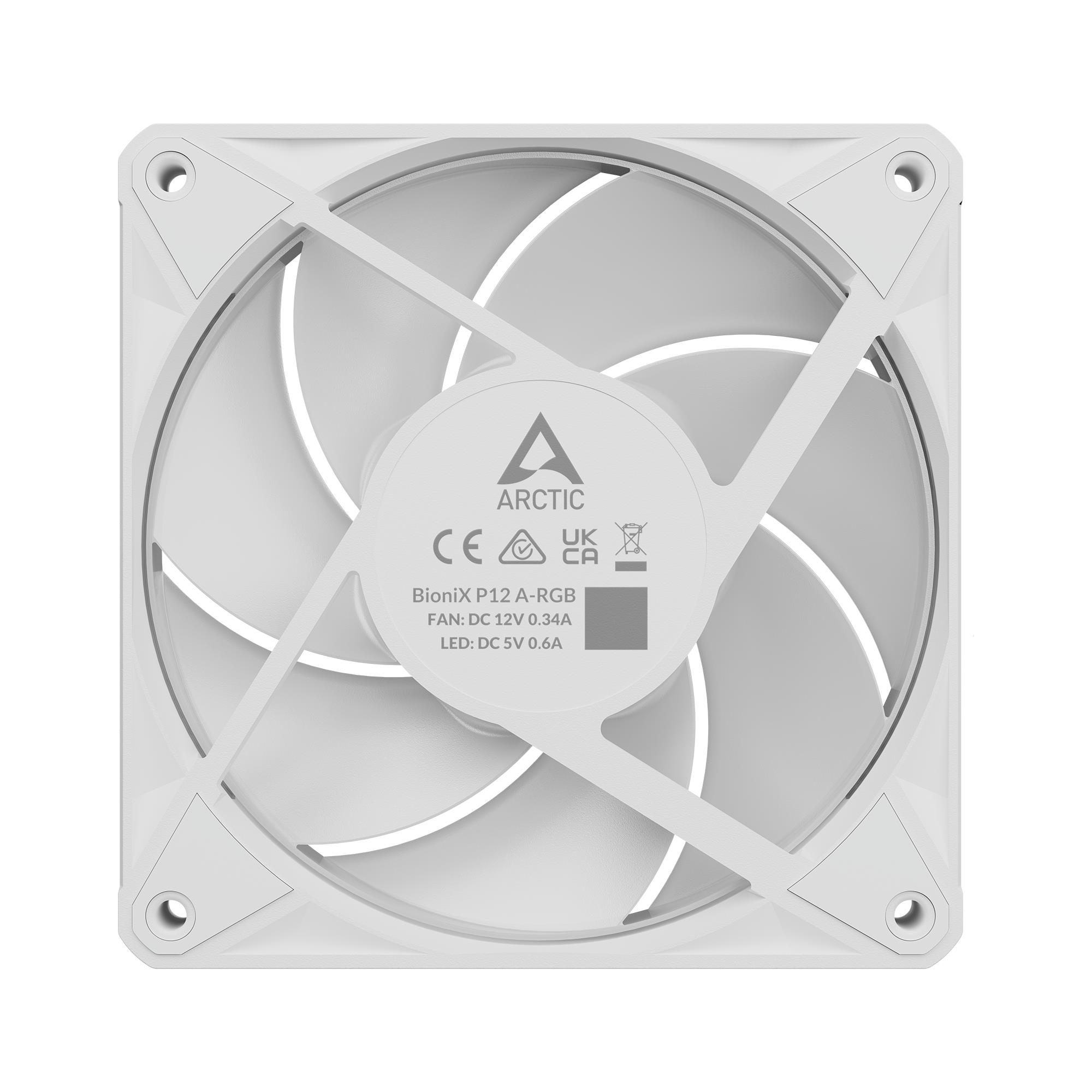 5e378d5b-a2c7-4681-8389-17016dcd3d1c CASE FAN 120MM BIONIX P12 ARGB/3-PACK WHT ACFAN00338A ARCTIC
