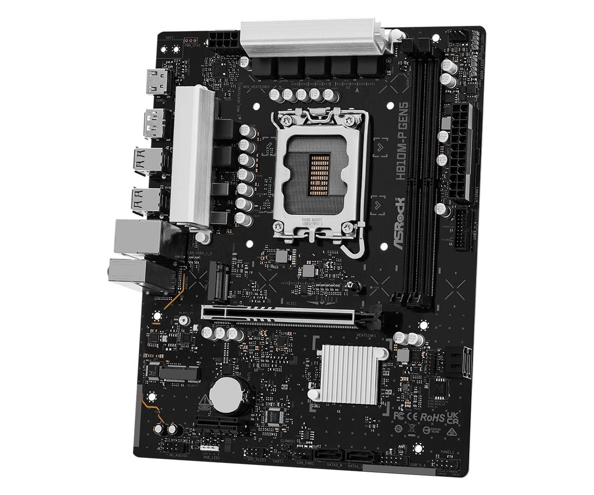 5fa576d0-8c77-40a3-af05-5e1a877b529b MB H810 S1851 MATX/H810M-P GEN5 ASROCK