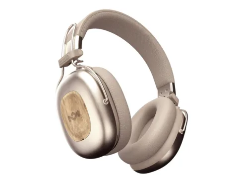 Marley Headphones Positive Vibration Rebel Bluetooth ANC Cream