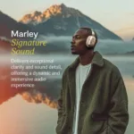 Marley Headphones Positive Vibration Rebel Bluetooth ANC Cream