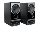 Edifier R20BT Compact Bluetooth 2.0 Speakers with Ambient Light, Black