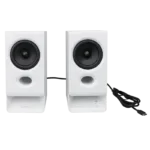 Edifier R20BT Compact Bluetooth 2.0 Speakers with Ambient Light, White