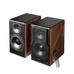 Edifier S3000MK II Premium Wireless 2.0 Bookshelf Speakers, Brown