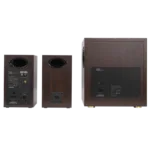 Edifier S355DB Bookshelf Speaker and Subwoofer 2.1 Speaker System, Walnut