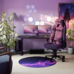 Arozzi Nova 24″ IPS, 200Hz, Computer Monitor – Pink   Arozzi