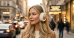 Muse M-295 Wireless headphones ANC, Whte   Muse