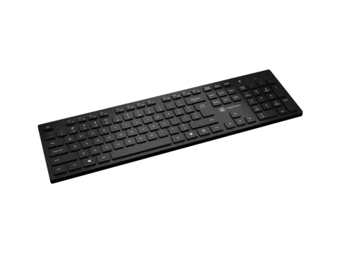 Natec Keyboard, Slim, US, Wiress, Black
