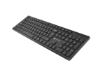 Natec Keyboard, Slim, US, Wiress, Black